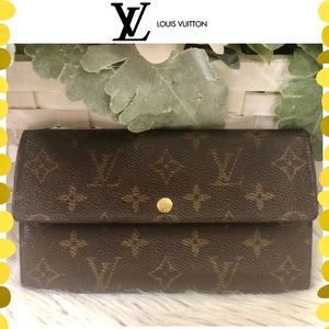 Authentic Louis Vuitton Sarah wallet